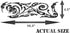 Art Nouveau Stencil, 16.5 x 4.5 inch - Classic New Art Border Stencils for Painting Template...