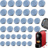 36PCS Appliance Slider for Kitchen Appliances - DIY Self-Adhesive Small Appliance Sliders Mover for Countertop Coffee Makers, Air Fryers, Pressure...