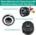 275-330 Gallon IBC Tote Water Tank Adapter(2.4" Fine Thread)?IBC Tote Adapter with 1/2 NPT Thread Garden Hose Ball Valve(Lead-Free),IBC Tote Fitti...