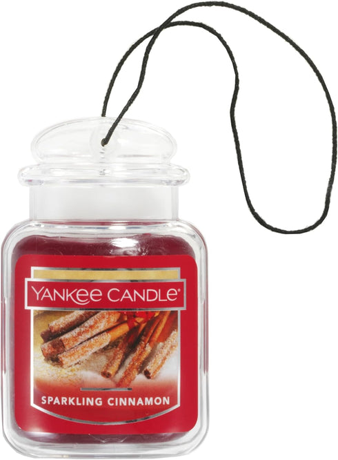 Yankee Candle Car Jar Ultimate, Sparkling Cinnamon, 0.96 OZ...