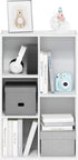 Furinno Luder Bookcase / Book / Storage , 5-Cube, White...