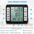 (New Version) AMIR Refrigerator Thermometer, Wireless Indoor Outdoor Thermometer, Sensor Temperature Monitor with Audible Alarm Temperature Gauge ...