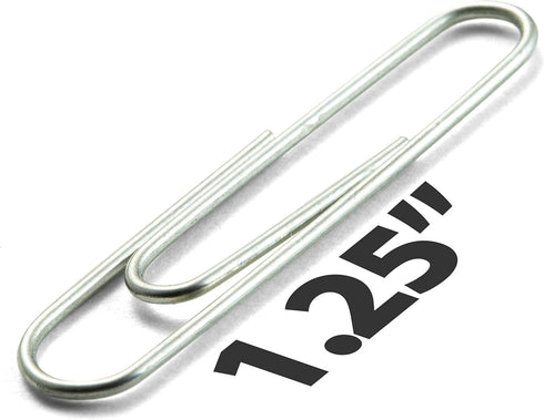 Officemate Recycled No. 1 Paper Clips, Pack of 10 Boxes of 100 Clips Each (99961)...