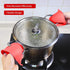 IMIKE Silicone Mini Oven Mitts,Cooking Mitts Pinch Grips Pot Holder Baking Oven Microwave Hand Clips,3-Pair...