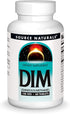 Source Naturals DIM, Diindolylmethane 100mg with BioPerine, Vitamin E & More - 60 Tablets...