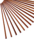 Wooden Chopsticks Reusable Dishwasher Safe 10 Pairs Chinese Asian Korea Iron Wood Handmade Chopstick Natural Healthy for Cooking Eating Restaurant...