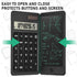 EooCoo Scientific Calculator with Notepad,10-Digit Large Display Office Desk Calcultors,Support Solar and Battery,Foldable Calculator for Students...