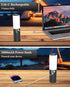Camping String Lights, 4 in 1 Outdoor String Lights with 9 Light Modes(50Ft), LED String Lights Waterproof IPX6 Portable Camping Lantern Rechargea...