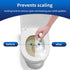 Toilet Bowl Cleaner Tablets, Leaves Bowl Sanitary, Freshens, Deodorizes, Descales & Repels Tough Stains, Helps Prevent Limescale Buildup, Safe for...