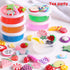 100g Resin Flatbacks Slime Accessories Clay Sprinkles Decoration for Charms Filler DIY Supplies Fake Candy Chocolate Cake Dessert Mud Particles To...