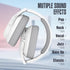 Bluetooth Wireless Over-Ear Headphones with 48H Playtime and with Microphone, HiFi Stereo Foldable Lightweight Headphones for deep bass for Home O...