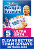 Mr. Clean Magic Eraser Ultra Bath Multi Purpose Cleaner for Bathroom, Soap Scum Remover for Shower, 5ct...