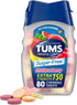 TUMS Extra Strength Chewable Sugar Free Antacid Tablets for Heartburn Relief, Melon Berry - 80 Count...