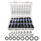 740pcs Rubber O Ring Assortment Kits 24 Sizes Sealing Gasket Washer Made of Nitrile Rubber NBR for Automotive Repair, Plumbing and Faucet, Air or ...