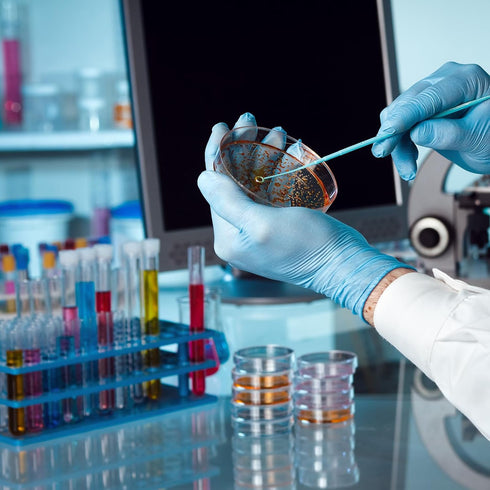 PATIKIL 80 Wells Tube Rack, 1 Pcs Vial Rack Four Panel Centrifuge Tube Holder for Microcentrifuge Tubes 0.5/1.5/2/10/15/50ml, Yellow...