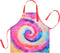 Kid Girls Boys Apron, Adjustable Kitchen Cooking Chef Apron with Pocket for Cooking Baking Art Painting Gardening,Tie Dye, 3-5Years...