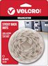 VELCRO Brand Dots with Adhesive | Sticky Back Round Hook and Loop Circles | 5/8in, 80 Pack | Arts and Crafts, School Projects, 95215W, White...