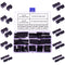 2.54mm IDC Box Header Kit, Dual Row Straight Box Header Connector IDC Sockets? 6/8/10/14/16/20/26/30/34/40Pin Straight Pin Connector IDC Box Heade...