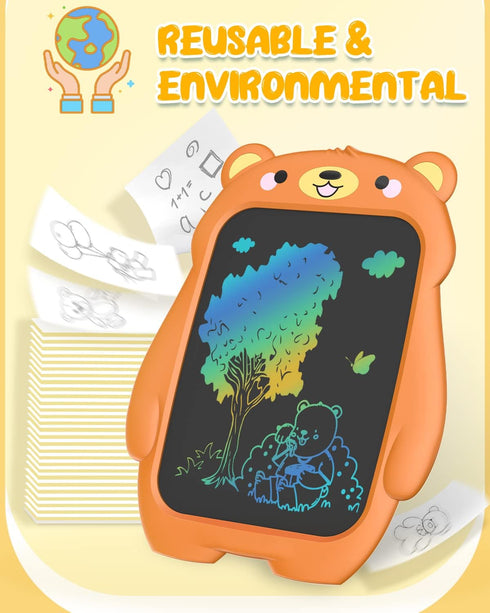 Toys Gifts for Kids Girls Boys - LCD Writing Tablet for Toddler 10'' Coloring Doodle Board for Age 1-8 Year Old Birthday Christmas Gift Learning T...
