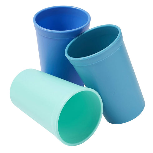 ECR4Kids My First Meal Pal Drinking Cups, Kids Plastic Tableware, Stackable And Dishwasher Safe, Stackable Tumblers For Baby, Toddler And Child Fe...