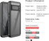 IP68 Waterproof Case for Google Pixel 8 Pro,100% passed The waterproof quality test,360° full-enclosure design,underwater phone case,Black/clear(W...