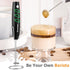 Milk Frother for Coffee, Hand Mixer, Handheld Electric Whisk, Battery Operated Drink Mixer for Latte, Cappuccino, Hot Chocolate, Matcha (Red)...