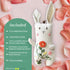 Pre-Stamped Embroidery Patterns Bunny Rabbit, Rose Sewing Full Needles and Thread Hoop Kit for Beginners Teens......