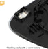uxcell Car Left Driver Side Heated Mirror Glass Replacement W/Backing Plate for Volkswagen Tiguan 2009-2017...