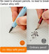 Forever Pencils,Infinity Magic Pencils with Eraser,Cute Inkless Everlasting Pencil for Kids Writing, Sketching, Drawing(6 Pencils + 6 Erasers +6 R...