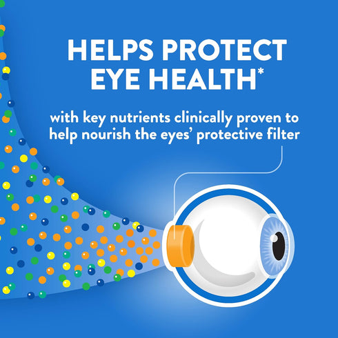 Ocuvite Eye Vitamin & Mineral Supplement, Contains Zinc, Vitamins C, E, Omega 3, Lutein, & Zeaxanthin, Bausch & Lomb Ocuvite Adult 50+ Eye Vitamin...