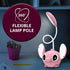 Pink Cartoon Kids Desk Lamp – Night Table Lamp Cartoon Figural Cute Table Lamp for Kids Bedroom Girls Night Lamp for Bedroom Lights Lamp Kids Room...