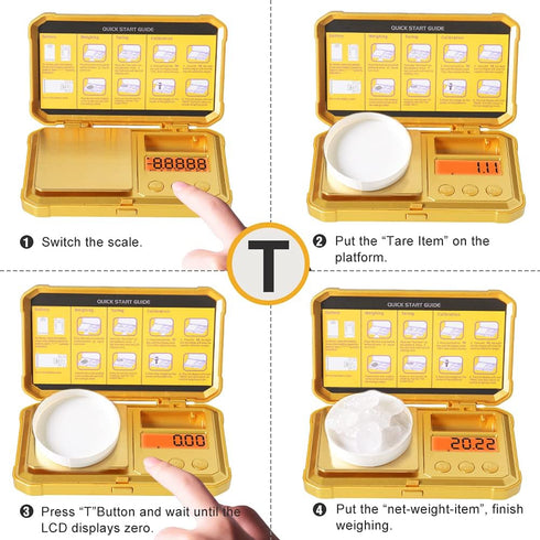 Fuzion Gram Scale 200g/0.01g, Jewelry Scales Digital Weight Grams and Ounces, Digital Pocket Herb Scale with 6 Modes, Tare for Herbs, Jewelry, Sma...