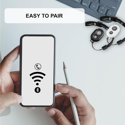 2X CamKix Camera Shutter Remote Control with Bluetooth Wireless Technology - Create Amazing Photos and Videos Hands-Free - Works with Most Smartph...