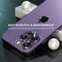 Choiche for iPhone 14 Pro/iPhone 14 Pro Max Camera Lens Protector, Bling Camera Cover with 9H Tempered Glass Lens Screen Protector Metal Ring Deco...