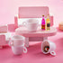 Mini Coffee Cups Tea Cup White Plastic Coffee Cups Dollhouse Miniature Food Kitchen Room Decoration Accessories for Pretend Afternoon Tea Cake Dec...