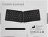 MoKo Foldable Bluetooth Keyboard, Ultra-Thin Folding Rechargeable Keyboard, Portable Wireless Keyboard for Laptop iPhone iPad, Compatible with all...