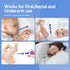 Berrcom Digital Thermometer for Adults, Oral and Underarm Thermometer for Baby and Kids Medical Thermometer with Fever Alarm Rectal Thermometer wi...