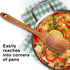 14 Inch Large Wooden Spoon for Cooking Mixing Spoon Serving Spoons Big Non Stick Wood Spoon Spatula Long Handle Spoon Stirring Cooking Spoon...