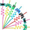 15 Video Game Party Favors Game Controller Drinking Straws, LIYDE Party Supplies Party 5 Styles Gamer Birthday Party Supplies Game On Party Suppli...
