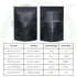 QQ Studio 100PCS Matte Double-Sided Colored Stand-Up Resealable QuickQlick™ Bags (8.5x13cm (3.3x5.1"), Mixed)...