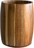 Bamboo Kitchen Counter Utensil Crock Holder Caddy 6" x 4 1/2" (Oval Acacia)...