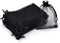 50Pcs Black Organza Bags 8X12 inch, Large Mesh Bags Drawstring Sheer Halloween Goodie Gift Bags for Christmas Wedding Party Favor Bags...