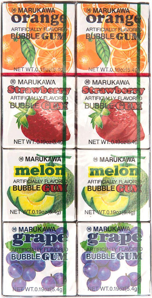 Bubble Gum Fruits Flavor (8-ct) - 1.58oz (Pack of 6)...