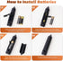 Dallfoll Electric Milk Frother Handheld, Battery Operated Frother Wand,Electric Whisk Frother for Coffee for Cappuccino, Frappe, Matcha, Hot Choco...
