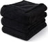 BEDELITE Fleece Blanket Black Throw Blankets for Couch & Bed, Luxury Plush Cozy Fuzzy Blanket 50x60 inches, Super Soft Warm Lightweight Throw Blan...