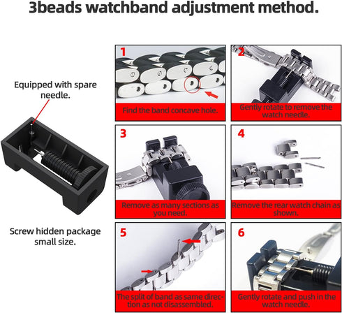 MIJOBS Strap for Xiaomi Mi Band 6 Mi Band 5, Metal Strap Compatible with Mi Band 4 Mi Band 3 Replacement Wristband Stainless Steel Watch Band for ...