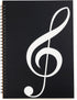 Blank Sheet Music Notebook, 160 Pages Composition Staff Paper Notebook, Manuscript Paper Notebook, 10 Staves (Music clef notebook)...