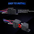 12V Ignition Switch Panel, Race Car Ignition Switches with Push Button Engine Starter Switch Panel, Racing Switch Panel Carbon Fiber LED Ignition ...