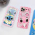 Cases For Phone 14 Pro Max/15 Pro Max Case, Stich Cute 3D Cartoon Cool Soft Silicone Animal Character Waterproof Protector Boys Kids Girls Gifts C...