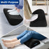 Foot Rest for Under Desk at Work,Office Desk Accessories with Soft Foam and Washable Removable Cover, Foot Stool for Office, Car, Home to Foot Sup...